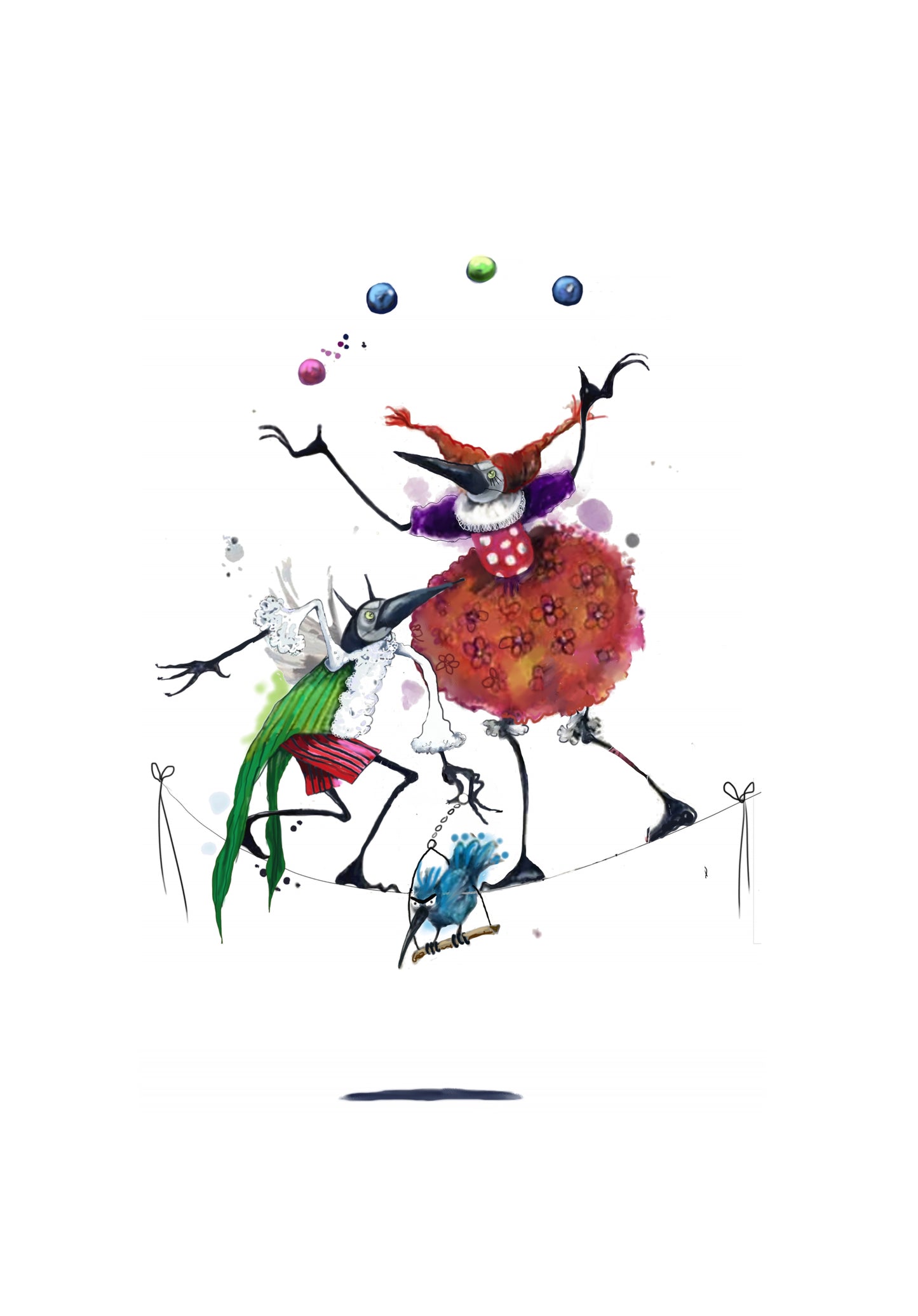 Dont fall! - Plakat 30x42