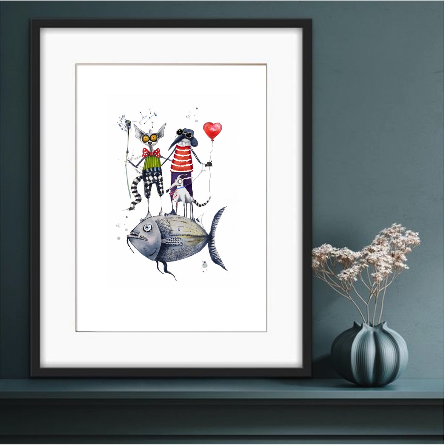 Floating! - Plakat 30x42