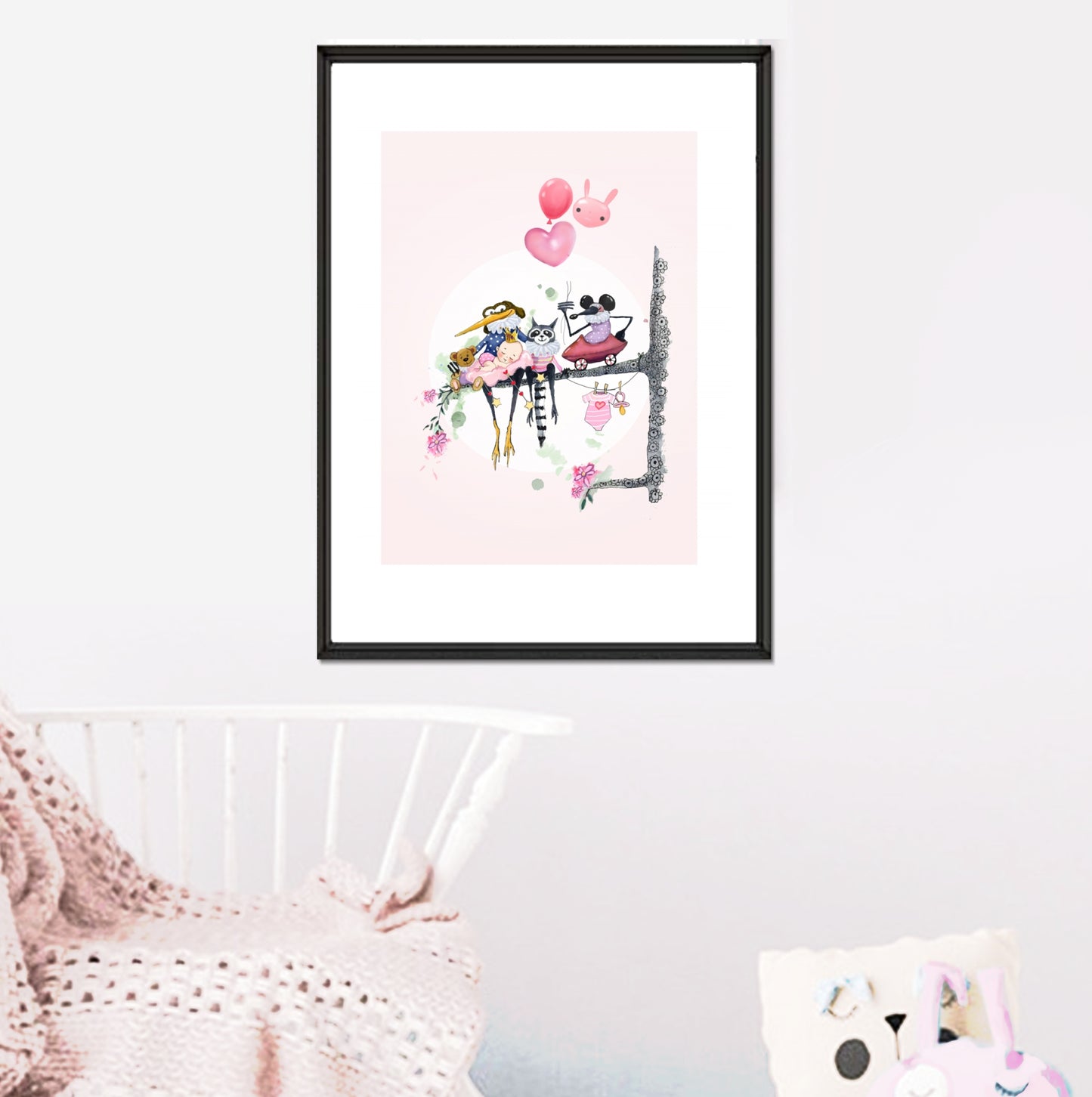 A girl - Plakat 30x42
