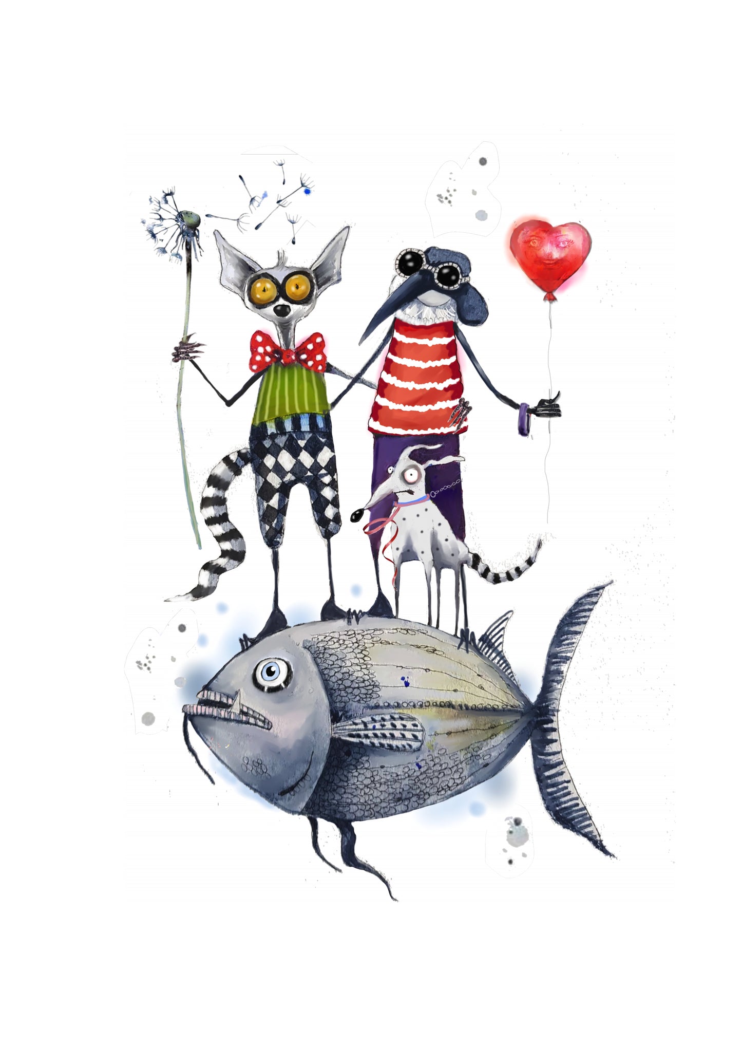 Floating! - Plakat 30x42