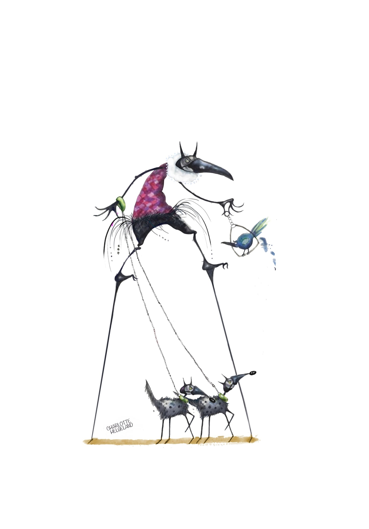 Stilts! - Plakat 50x70