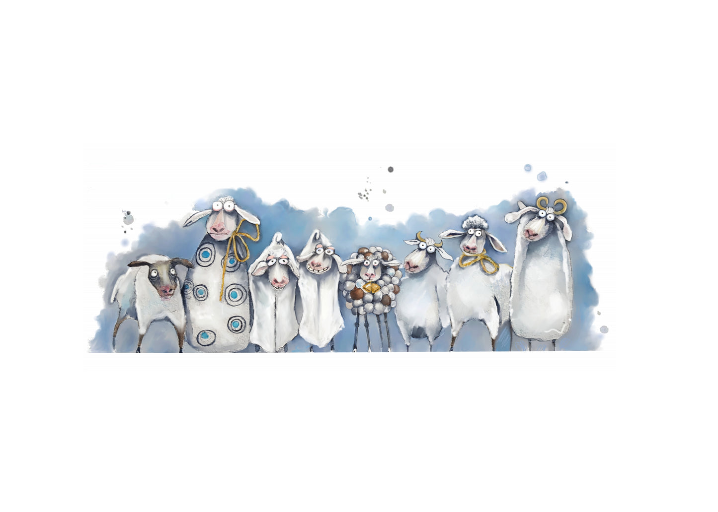 Sheep are... - plakat 30x42