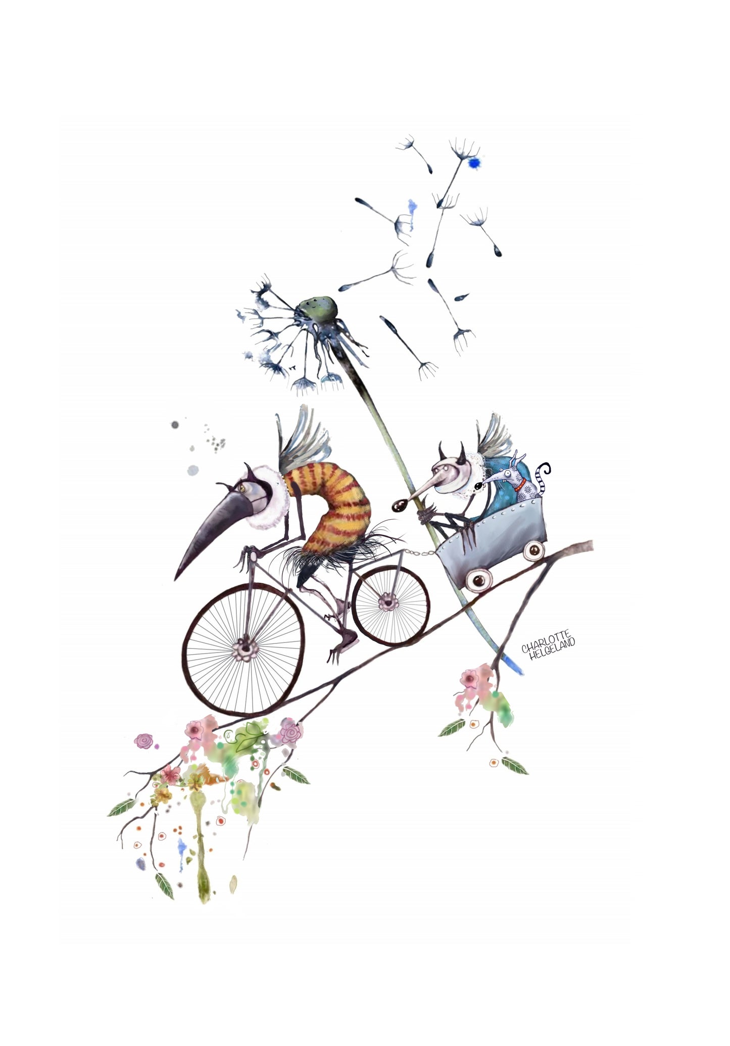 Ride in the park! - plakat 50x70